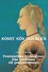 Konst, k�n och blick - Feministiska bildanalyser fr�n ren�ssans till postmodernism