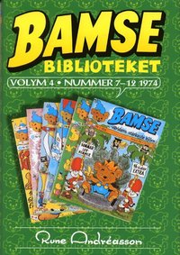 Bamsebiblioteket. Vol. 04, Nummer 7-12 1974 (inbunden)