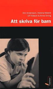 Att skriva för barn (inbunden)