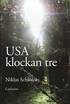 USA klockan tre