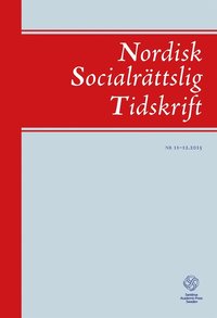 Nordisk Socialrttslig Tidskrift 11-12, 2015