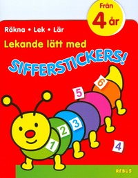 Lekande l�tt med sifferstickers! (h�ftad)