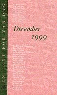 December 1999 : adventskalender fr vuxna