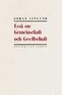 Ess� om Gemeinschaft och Gesellschaft
