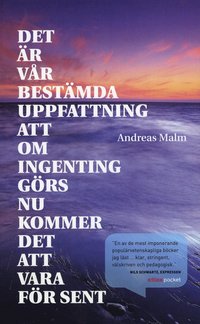 Det �r v�r best�mda uppfattning att om ingenting g�rs nu kommer det att vara f�r sent (pocket)