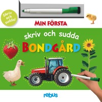 Min f�rsta skriva och sudda : bondg�rd (kartonnage)