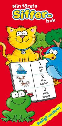 Min f�rsta sifferbok (kartonnage)