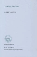 Jacob Adlerbeth (inbunden)