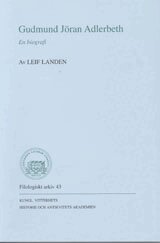 Gudmund J�ran Adlerbeth En biografi (h�ftad)
