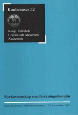 Kyrkovetenskap som forskningsdisciplin (h�ftad)