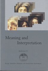 Meaning and Interpretation (inbunden)