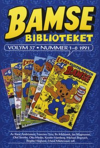 Bamsebiblioteket. Vol 37, Nummer 1-6 1991 (kartonnage)