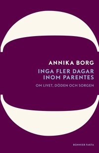 Inga fler dagar inom parentes : om livet, d�den och sorgen (kartonnage)