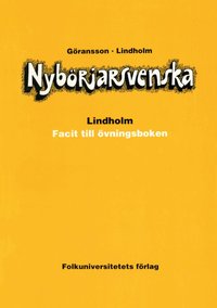 Nyb�rjarsvenska facit (h�ftad)