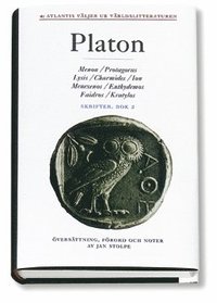 Skrifter 2 Menon Protagoras Lysis Charmides Ion Menexenos Euthydemos Faidro (inbunden)