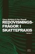 Redovisningsfr�gor i skattepraxis