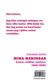 Mina meningar : ess�er, artiklar, analyser 1969-2002 (h�ftad)