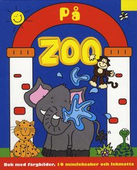 P� Zoo + box med djur (h�ftad)