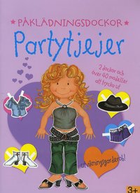 Partytjejer p�kl�dningsdockor (h�ftad)