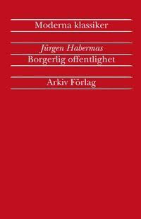 Borgerlig offentlighet : kategorierna "privat" och "offentligt" i det moder (h�ftad)