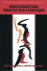 �mnesdidaktiska insikter och strategier : ber�ttelser fr�n gymnasiel�rare i samh�llskunskap, geografi, historia och religionskunskap (h�ftad)