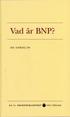 Vad �r BNP?