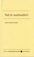 Vad �r marknaden?