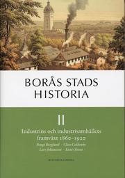 Bor�s stads historia II : industrins och industrisamh�llets framv�xt 1860-1920 (inbunden)