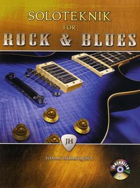 Soloteknik f�r rock & blues med CD (h�ftad)