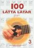 100 l�tta l�tar gitarr 3