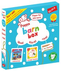 Poppis Barnbox (turkos) (h�ftad)
