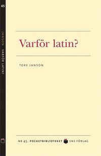 Varf�r latin? (inbunden)