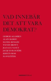 Vad inneb�r det att vara demokrat? (h�ftad)