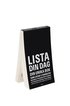 Lista din dag : din unika dagbok