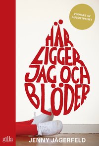 H�r ligger jag och bl�der (pocket)