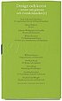 Design och konst D. 1 : Texter f�re 1960 : Skriftserien Kairos Nr 8:1