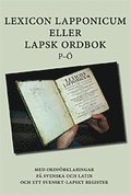 Lexicon Lapponicum (A-O)