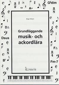 Grundl�ggande musik- och ackordl�ra (h�ftad)