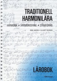 Traditionell harmonilra - harmonik, harmonisering, stmfring; lrobok