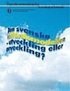Den svenska v�ldf�rdsmodellen - utveckling eller avveckling?