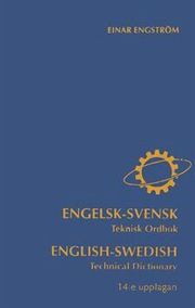 Engelsk-svensk teknisk ordbok (inbunden)