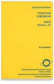 Teknisk ordbok - Svensk-engelsk/engelsk-svensk (h�ftad)
