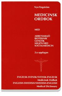 Medicinsk ordbok - Engelsk-svensk/svensk-engelsk (inbunden)