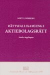 R�ttsfallssamling i aktiebolagsr�tt (inbunden)