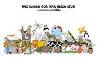 Vad djuren g�r n�r ingen st�r (inbunden)