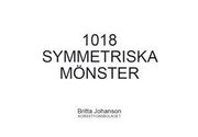 1018 symetriska m�nster (h�ftad)