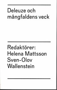 Deleuze och m�ngfaldens veck (h�ftad)