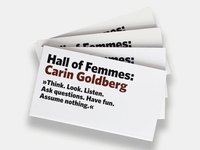 Hall of Femmes: Carin Goldberg (h�ftad)