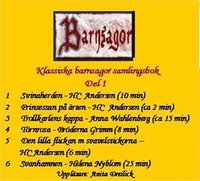 Klassiska barnsagor samlingsbok Del 1 (inbunden)