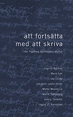 Att forts�tta med att skriva (inbunden)